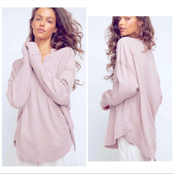 Free People We the Free Owen oversized thermal Small - Picture 3 of 8